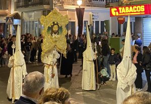 Semana Santa procession near Malaga in April 2023